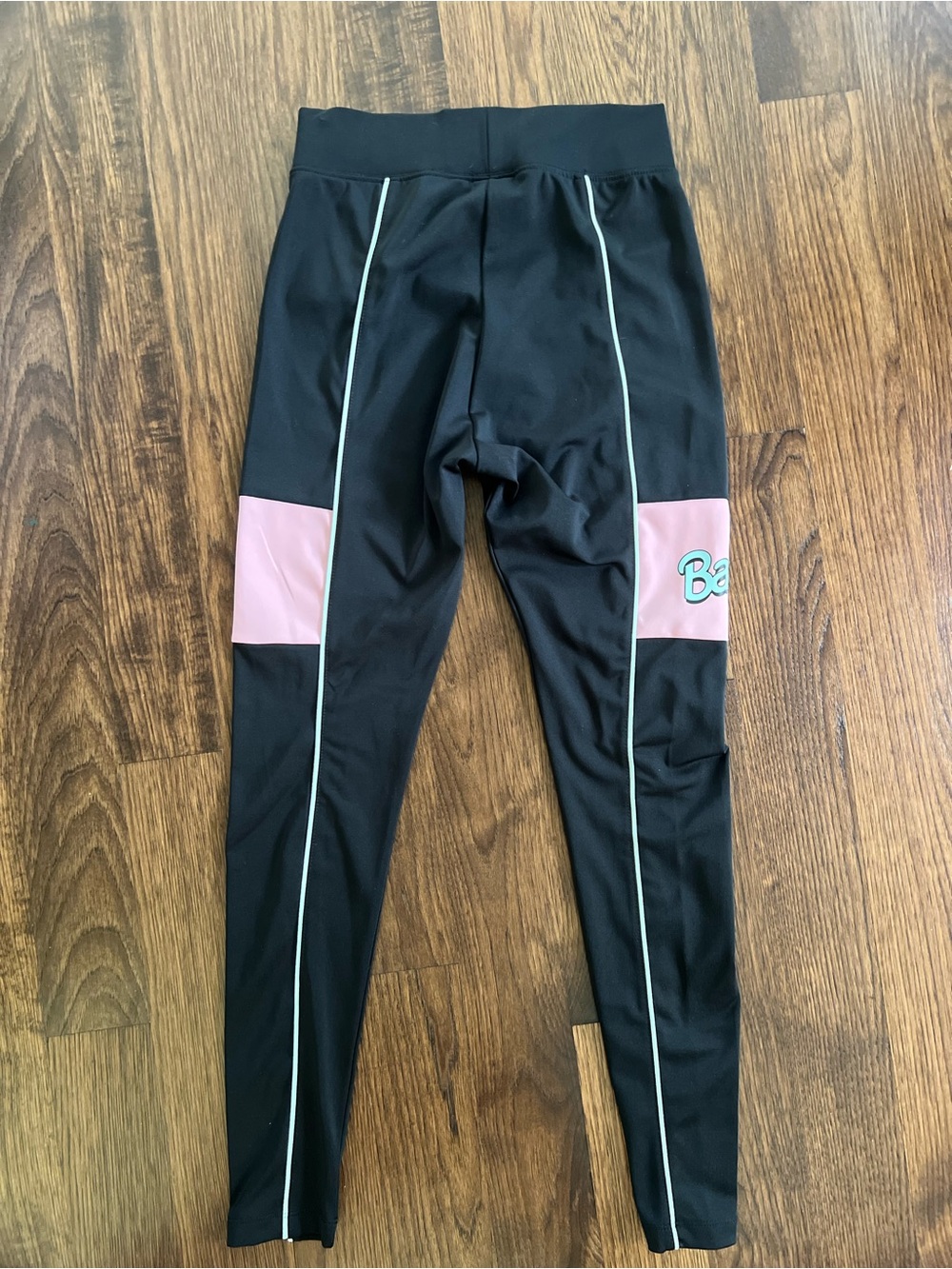 PUMA x Barbie Black Pink Leggings Athletic Activewear XS